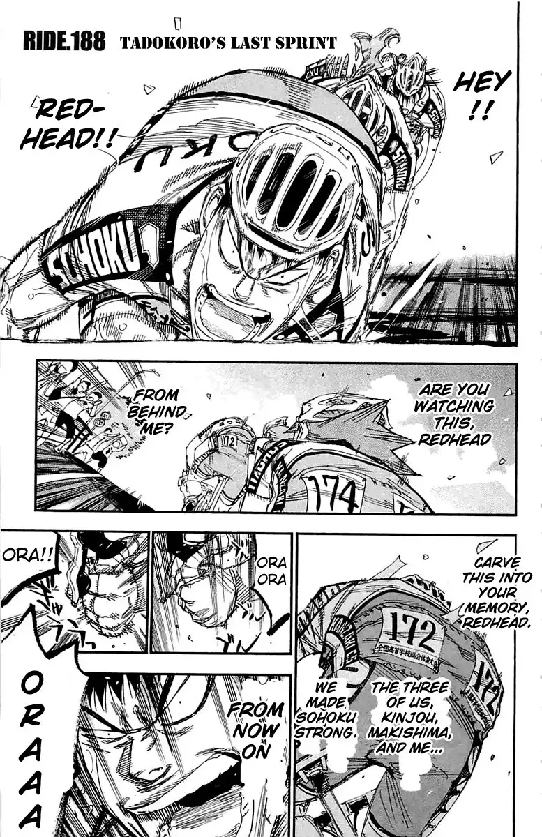 Yowamushi Pedal Chapter 188 1